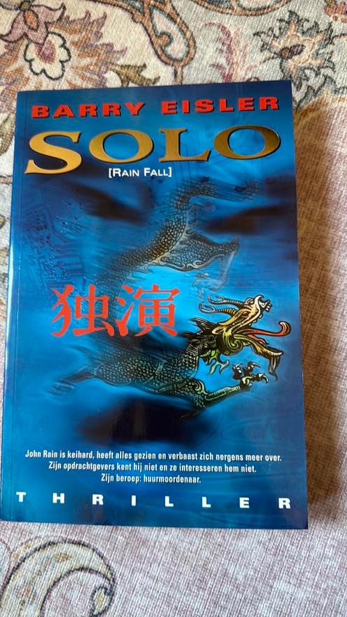 Solo - Barry Eisler, Boeken, Avontuur en Actie, Zo goed als nieuw, Ophalen of Verzenden