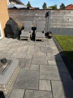 Terrastegels 60x60 & 30x30 90m2, Ophalen, Zo goed als nieuw, 10 m² of meer, Beton