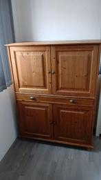 TE KOOP : COMPUTERMEUBEL / TV KAST MET SCHUIFLADE/ DEURTJES, Huis en Inrichting, Ophalen, Gebruikt, 70 tot 120 cm, 120 tot 170 cm
