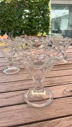 4 glazen ijscoupes, Verzamelen, Glas en Borrelglaasjes, Ophalen of Verzenden, Zo goed als nieuw