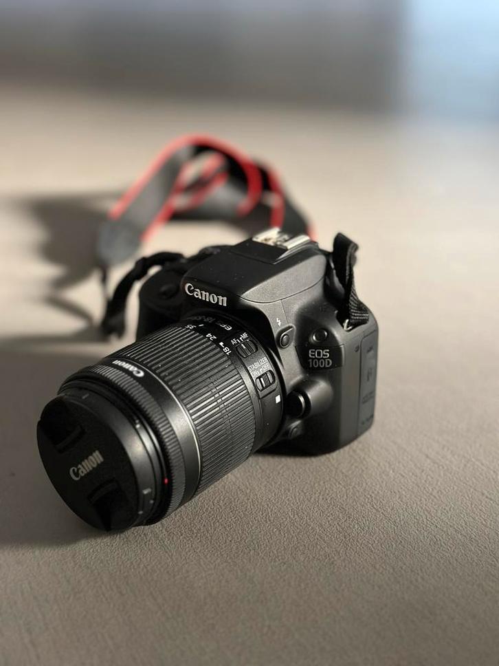 Canon EOS 100D Spiegelreflexcamera, Audio, Tv en Foto, Fotocamera's Digitaal, Gebruikt, Spiegelreflex, Canon, Minder dan 4 keer