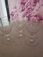Vintage Kristallen Likeur Glazen - Set van 4, Antiek en Kunst, Antiek | Glas en Kristal, Ophalen of Verzenden