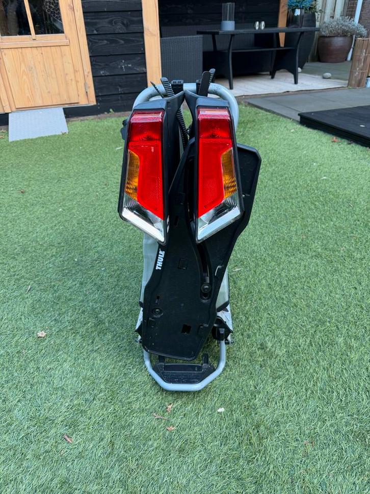 Thule EasyFold 932 Fietsendrager - Trekhaak, Auto diversen, Fietsendragers, Gebruikt, Trekhaakdrager, 2 fietsen, Brede banden