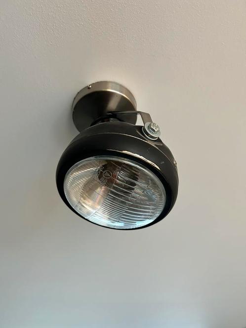 Plafond lamp Zundapp look, Huis en Inrichting, Lampen | Plafondlampen, Zo goed als nieuw, Metaal, Ophalen of Verzenden
