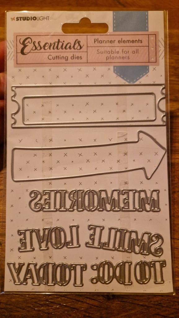 Studio Light Essentials Planner Snijmallen, Ophalen of Verzenden, Nieuw, Frame of Mal, Overige merken