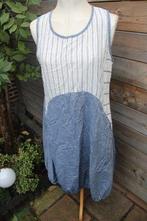 Ballonjurk blauw/ wit Ever Sassy mt L Vaste prijs OPRUIMING, Kleding | Dames, Jurken, Blauw, Maat 42/44 (L), Ophalen of Verzenden