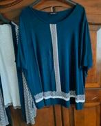 2 delig! Blauwwit tricot shirt met vest van Verpass 54, Kleding | Dames, Grote Maten, Verpass, Shirt of Top, Zo goed als nieuw
