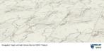 Hoogglans Tegel laminaat Carrara Marmer D 2921 80cm X 40cm, Nieuw, 75 m² of meer, Grijs, Laminaat