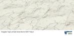 Hoogglans Tegel laminaat Carrara Marmer D 2921 80cm X 40cm, Huis en Inrichting, Stoffering | Vloerbedekking, Grijs, Nieuw, Ophalen of Verzenden