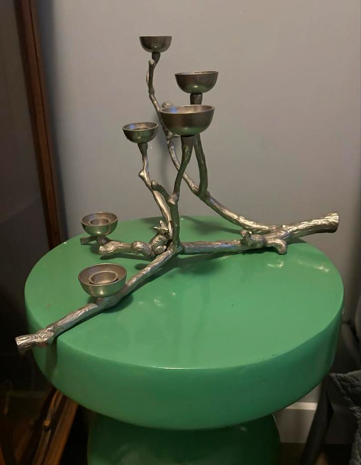 POLSPOTTEN Twiggy Squirrels Kandelaar, Antiek en Kunst, Antiek | Kandelaars, Overige materialen, Ophalen of Verzenden