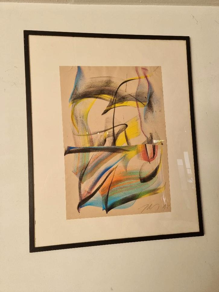 JAS (Johannes Adrianus Smit  Origineel werk  Gesigneerd, Antiek en Kunst, Kunst | Schilderijen | Klassiek, Ophalen