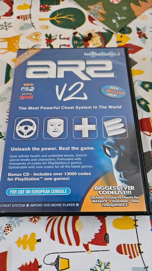 Action Replay 2 AR2 PS2 - Cheat Device, Spelcomputers en Games, Games | Sony PlayStation 2, Zo goed als nieuw, 1 speler, Ophalen of Verzenden