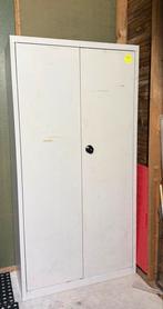 Stalen draaideurkast met slot, Huis en Inrichting, Kasten | Roldeurkasten en Archiefkasten, Ophalen, Gebruikt, 50 tot 100 cm, Metaal