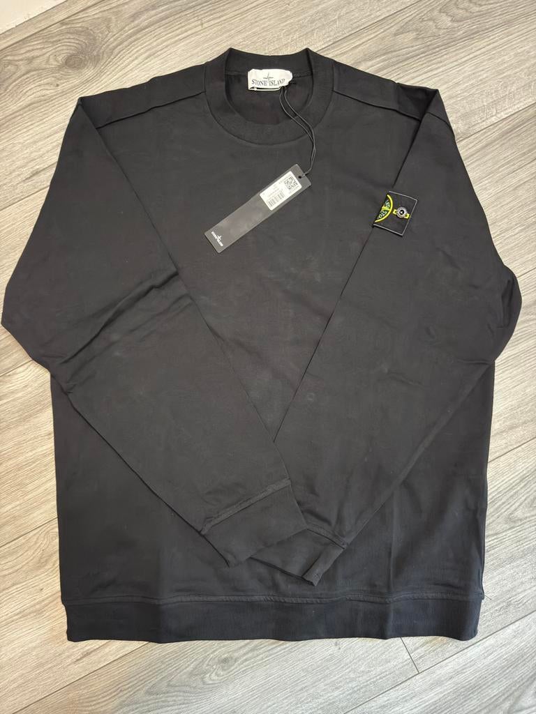 Stone island Longsleeve, Verzenden, Zo goed als nieuw, Maat 52/54 (L), Zwart