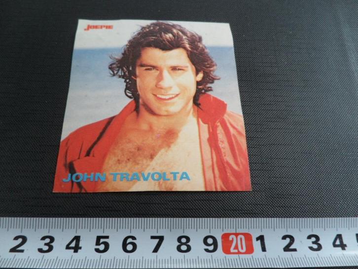 sticker joepie john travolta, Verzamelen, Stickers, Zo goed als nieuw, Bedrijf of Vereniging, Ophalen