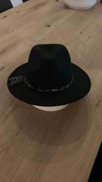 zwart hoed, Kleding | Dames, Hoeden en Petten, Ophalen of Verzenden, Zo goed als nieuw, One size fits all