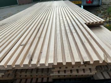 Eiken planken wand panelen te koop. Massief eiken. beschikbaar voor biedingen