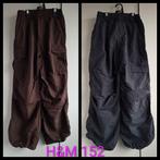 Broeken parachute stof H&M mt 152 meisje, zgan (set 2 stuks), Broek, Meisje, H&M, Ophalen of Verzenden