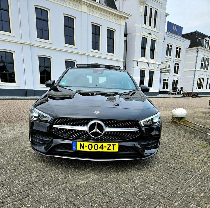 Mercedes CLA 200 AMG, 2 JR FABR.GARANTIE.,PANO,WIDESCREEN, Auto's, Mercedes-Benz, Particulier, CLA, ABS, Achteruitrijcamera, Adaptieve lichten