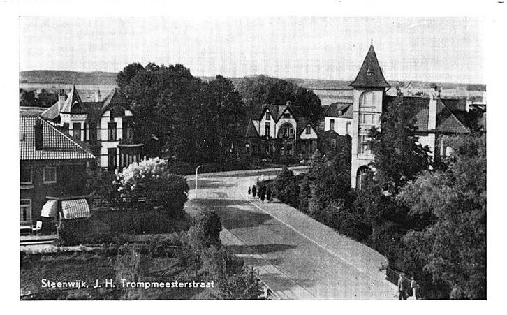 700526 Steenwijk J H Trompmeesterstraat Nette oude kaart, Verzamelen, Ansichtkaarten | Nederland, Ongelopen, Overijssel, 1960 tot 1980