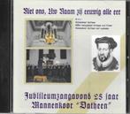 Mannenkoor Datheen Leiderdorp - Niet ons, Uw Naam zij eer, Ophalen of Verzenden, Zo goed als nieuw, Koren of Klassiek