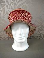 Mad hatter hoed rood/goud, Ophalen of Verzenden, Nieuw, 58 cm (L, 7¼ inch) of meer, Hoed