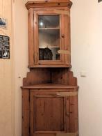 Geloogd grenen hoekkast, Ophalen of Verzenden, Gebruikt, 25 tot 50 cm, 50 tot 100 cm