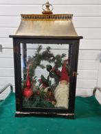 lantaarn met kerst decoratie, Diversen, Kerst, Ophalen of Verzenden