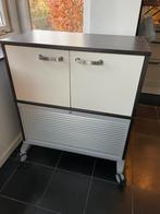 kast Ikea Effectiv, met deurtjes, wieltjes, Ophalen, Gebruikt, 50 tot 100 cm, Minder dan 100 cm
