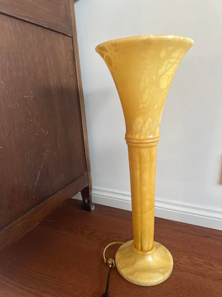 Albasten Lamp, Ophalen of Verzenden, Gebruikt, Overige materialen, Minder dan 100 cm