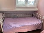 Bed incl. goed matras, Ophalen, Gebruikt, Eenpersoons, Wit