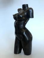 De Bronzen Torso van vrouw - licht erotisch.Echt brons, Antiek en Kunst, Ophalen of Verzenden