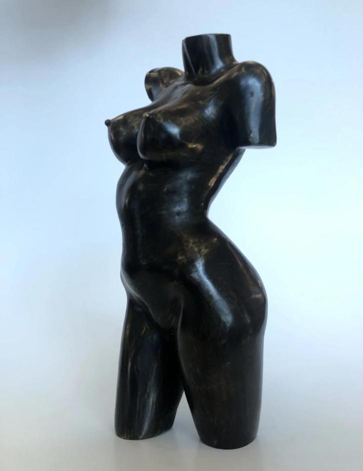 De Bronzen Torso van vrouw - licht erotisch.Echt brons, Antiek en Kunst, Kunst | Beelden en Houtsnijwerken, Ophalen of Verzenden