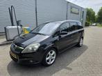 Opel Zafira 2.2 2007 Zwart (Motorstoring), Auto's, Opel, Voorwielaandrijving, 4 cilinders, 7 stoelen, Zwart