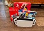 Nintendo Switch OLED + 3 Games, Avontuur en Actie, 1 speler, Eén computer, Ophalen of Verzenden
