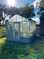 Kas 3x3 meter - Gebruikt, Tuin en Terras, Ophalen, Gebruikt, Kweekkas, Glas