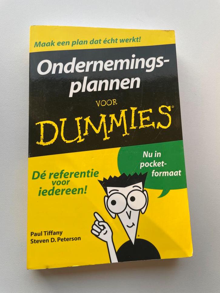 Ondernemingsplannen voor Dummies, Boeken, Economie, Management en Marketing, Gelezen, Management, Ophalen of Verzenden