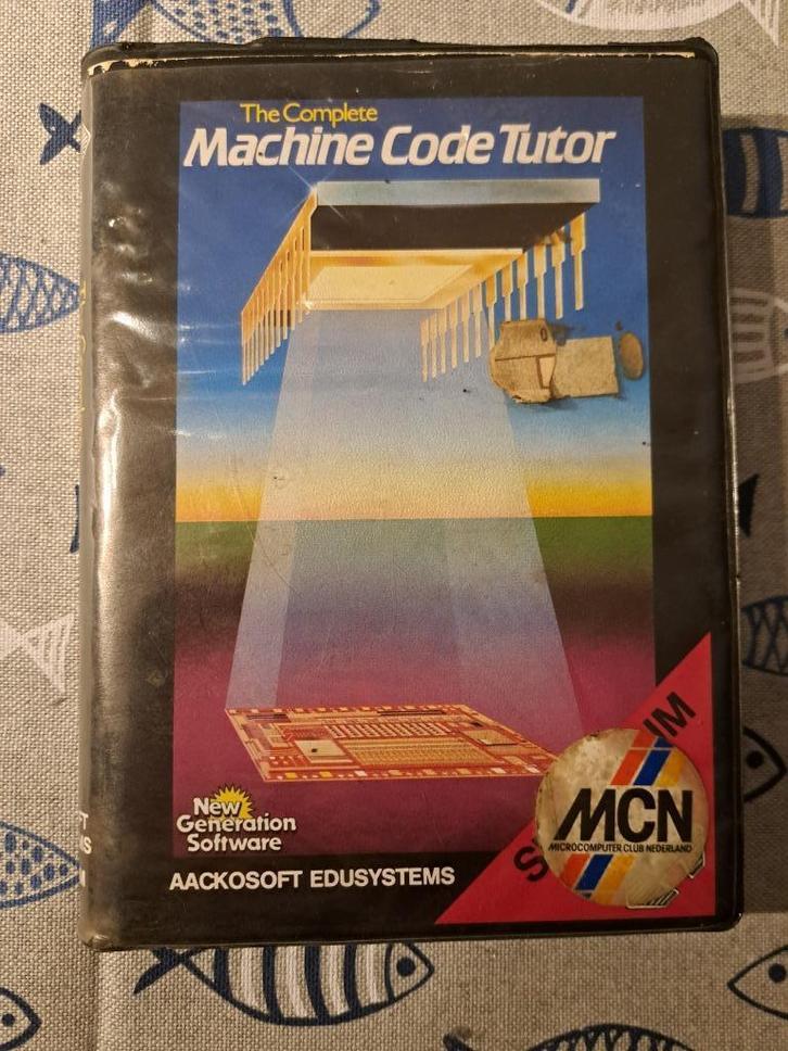 ZX Spectrum cassette 'MACHINE CODE TUTOR' – getest & werkend, Computers en Software, Vintage Computers, Ophalen of Verzenden