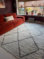 100% wol Marokkaans Berber vloerkleed, Wit, 150 tot 200 cm, 200 cm of meer, Ophalen of Verzenden