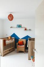 2x ledikant Kidsmill Brent Lade Oldwood, 2x matras Himlavalv, Ophalen, Zo goed als nieuw, Ledikant