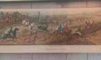 2 antieke prenten op hout van de Jacht., Ophalen of Verzenden, Voor 1940, Zo goed als nieuw, Prent