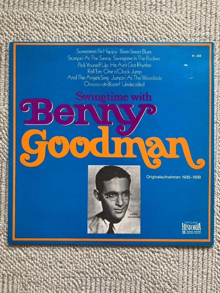 LP Benny Goodman - Swingtime with Benny Goodman, Cd's en Dvd's, Vinyl | Pop, Gebruikt, 1980 tot 2000, 12 inch, Ophalen of Verzenden