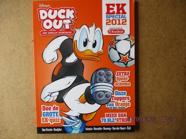 adv6556 duck out ek special 2012, Eén stripboek, Ophalen, Gelezen