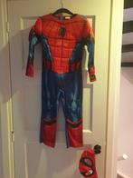 Spiderman pak met masker - maat 116 (5-6 jaar), Kinderen en Baby's, Carnavalskleding en Verkleedspullen, 110 t/m 116, Ophalen of Verzenden