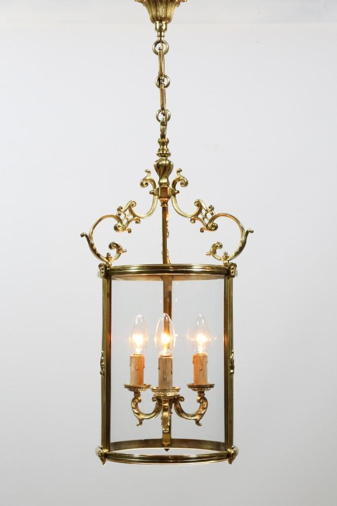 Sierlijke klassiek hal lantaarn, Antiek en Kunst, Antiek | Lampen, Ophalen of Verzenden