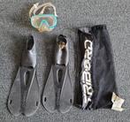 Tribord flippers en snorkelbril maat 33 / 34 snorkelset, Watersport en Boten, Ophalen of Verzenden, Zo goed als nieuw