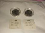 2 Van Willem Van Barendsz Munten.1996. Met Certificaten., Postzegels en Munten, Ophalen of Verzenden, Nederland, Munten