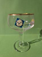 Zeer zeldzaam La Trappe Trappistenbier glas met tekening., Ophalen of Verzenden, Zo goed als nieuw, Glas of Glazen, La Trappe