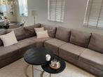 Grote Hoekbank Taupe/Zand - 6-zits, Huis en Inrichting, 100 tot 125 cm, Hoekbank, 300 cm of meer, Ophalen of Verzenden