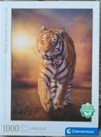 Clementoni Puzzel - Tijger - 1000 Stukjes, Ophalen of Verzenden, 500 t/m 1500 stukjes, Zo goed als nieuw, Legpuzzel